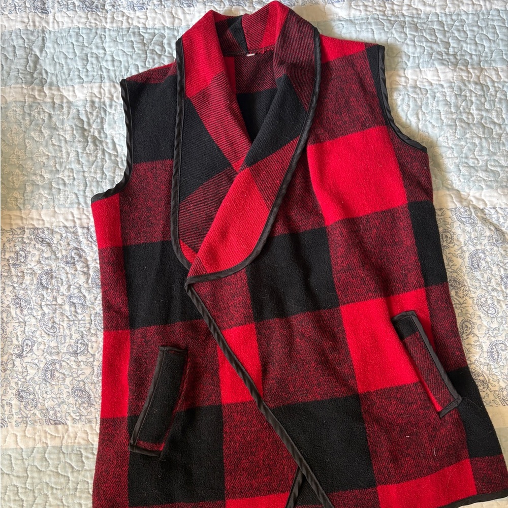 Buffalo Plaid Vest